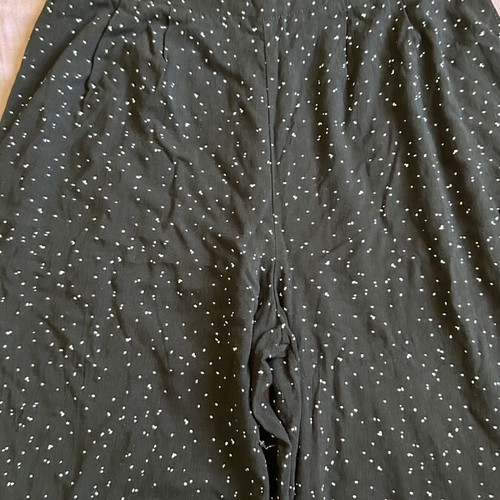 Pink Woman wide pants like new, black and white, size S