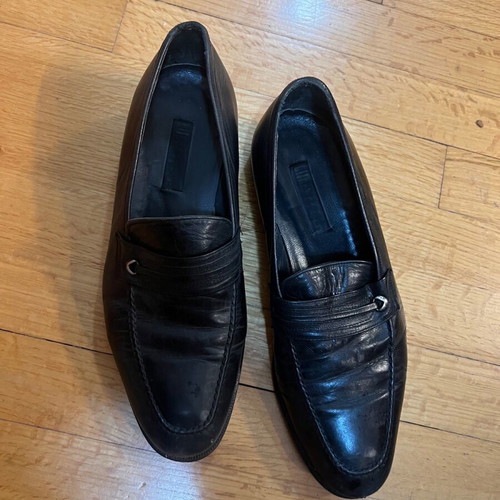 Scarpinia like new, official men's black shoes size 42