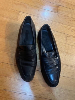 Scarpinia like new, official men's black shoes size 42