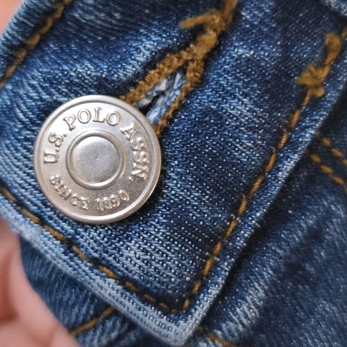 U.S. Polo Assn. women's denim jeans size 28 skinny fit stone wash like new