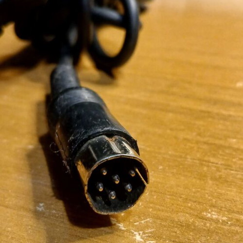 Scart to DIN adapter cable used