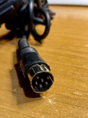 Scart to DIN adapter cable used