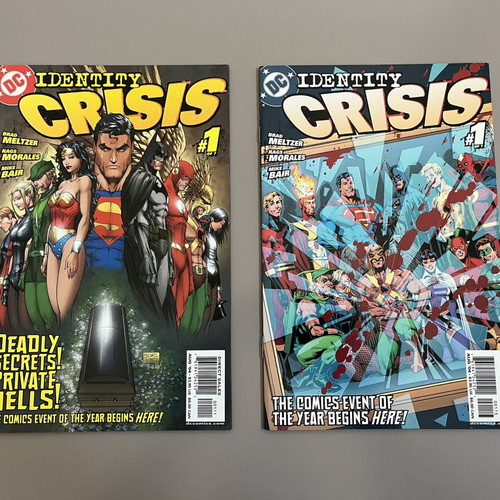 Identity Crisis comic series by Brad Meltzer and Rags Morales