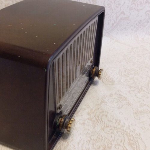 Philips vintage tube radio, 1960s design