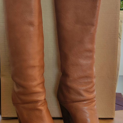 Dolce & Gabbana women's brown leather boots size 37 used