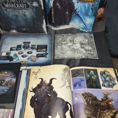 World of Warcraft Wrath of the Lich King Collector’s Edition new complete set