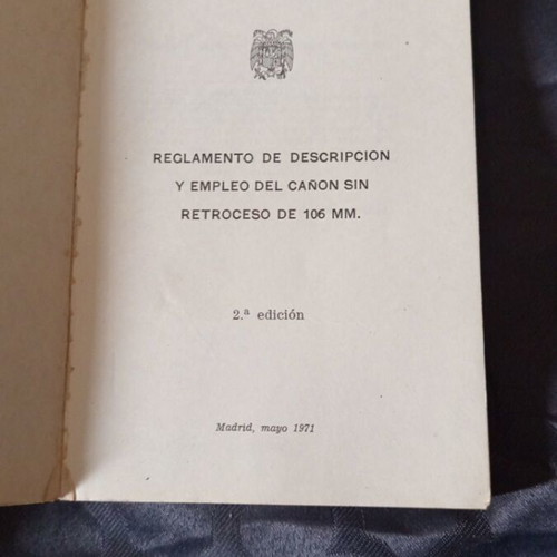 Ισπανικός στρατιωτικός κανονισμός 1971 μεταχειρισμένος, ΠΑΟ 106 και 206 χιλ.
