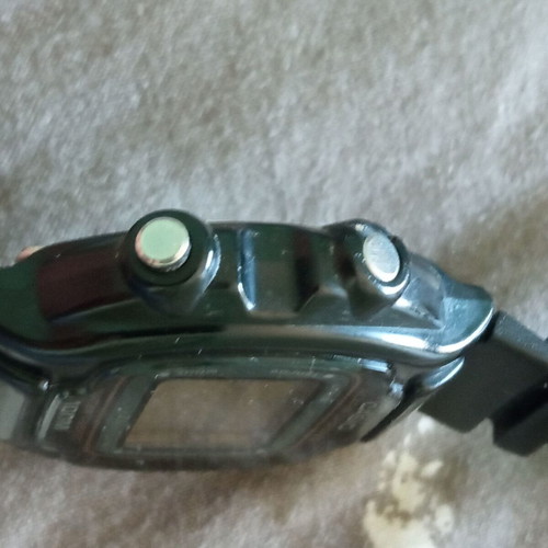 Casio W-725 used black unisex watch