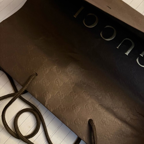 Gucci paper bag like new