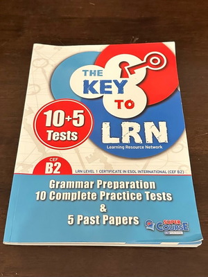 Book The Key to LRN (CEF B2) used, 10+5 Tests, Student’s Book