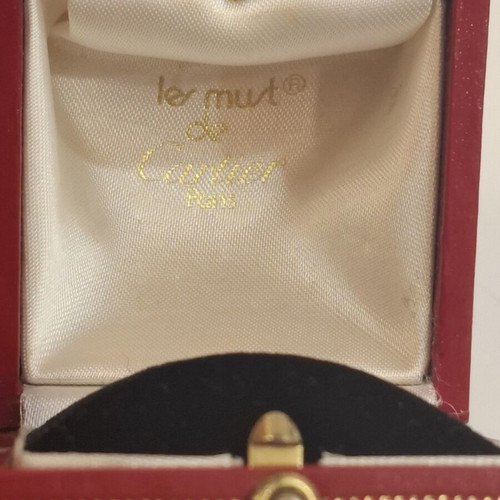 Must de Cartier ring box vintage, 1970s, used