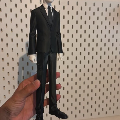 Slenderman figure 3D printed