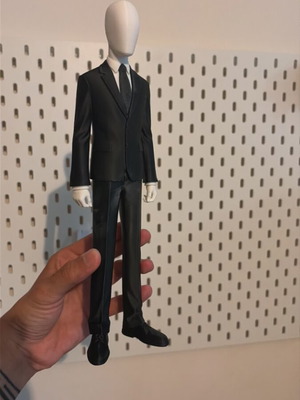 Slenderman figure 3D printed