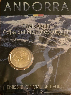 Ανδόρα 2 ευρώ 2019 καινούργιο, Τελικοί Παγκόσμιου Κυπέλλου Σκι