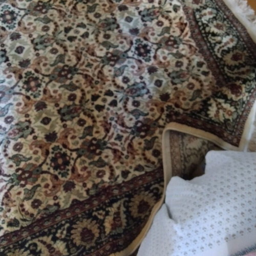Vintage wool rug 2.55 x 1.55 Biokarpet