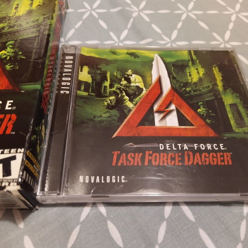 Delta Force Task Force Dagger PC game like new, action