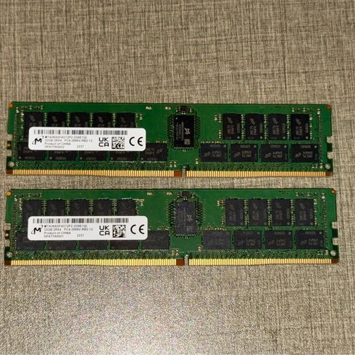 Micron 64GB Kit (2x 32GB) DDR4 ECC Registered Server Memory