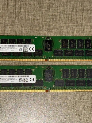Micron 64GB Kit (2x 32GB) DDR4 ECC Registered Server Memory