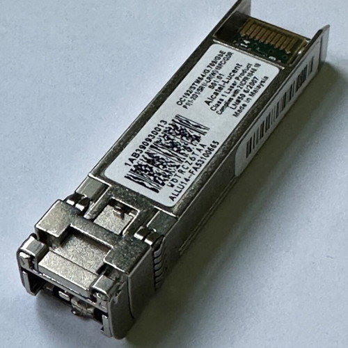 Alcatel-Lucent 10G SFP+ used, 10Km, model 1AB390930013