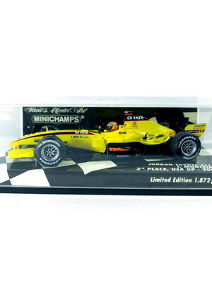 Jordan Toyota EJ15 1:43 Minichamps model new, limited edition