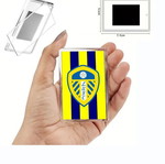 Μαγνητάκι ψυγείου Leeds United με διάφανη ακρυλική κορνίζα φωτογραφιών