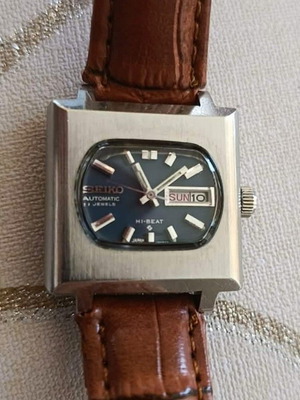 Seiko 2706-7000 ρολόι χειρός 1969 μεταχειρισμένο, μπλε και ασημί