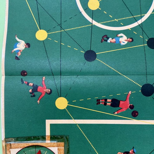 The Goal vintage board game used, 50s-60s sports