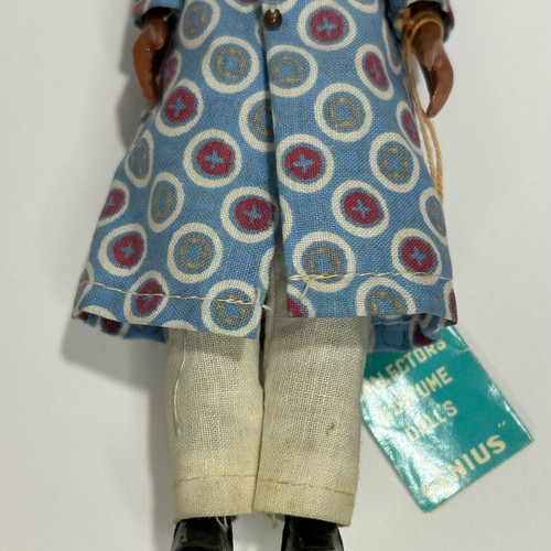 Vintage 50s - 60s Collectors Costume Dolls Genius in good condition