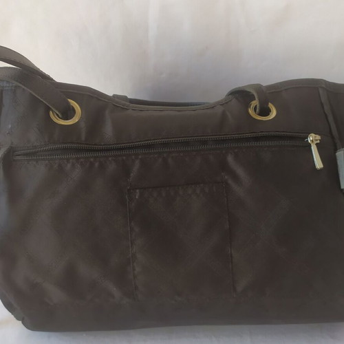 Longchamp shoulder bag like new, black leather, Paris 1948