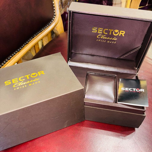 Sector Classic watch case like new with box and booklet