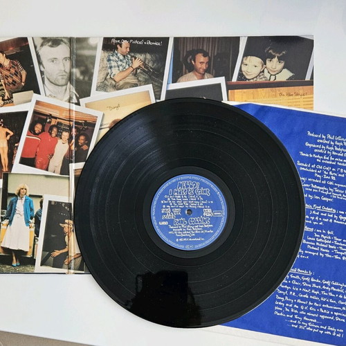 Phil Collins Hello, I Must Be Going! vinyl record like new, German edition