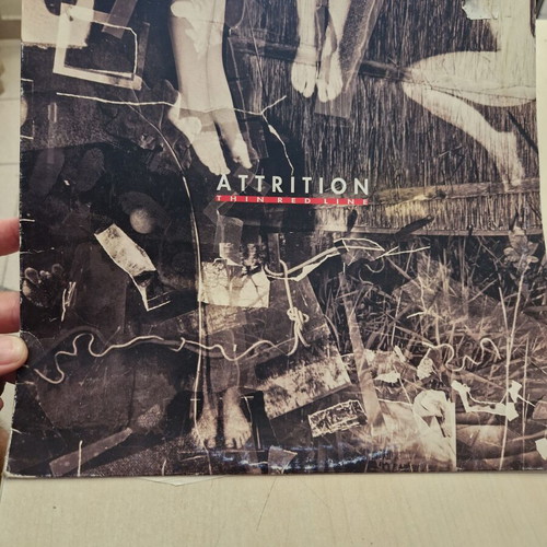 Attrition Thin Red Line 12" Maxi Single used, 1991 Contempo Records