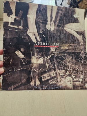Attrition Thin Red Line 12" Maxi Single μεταχειρισμένο, 1991 Contempo Records