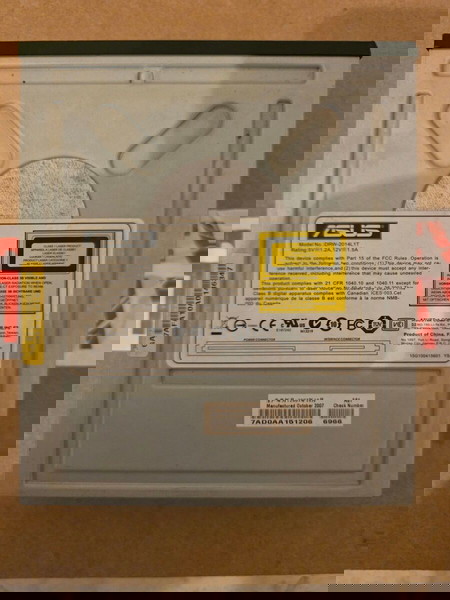 ASUS DVD/CD RW drive DRW-2014L1T