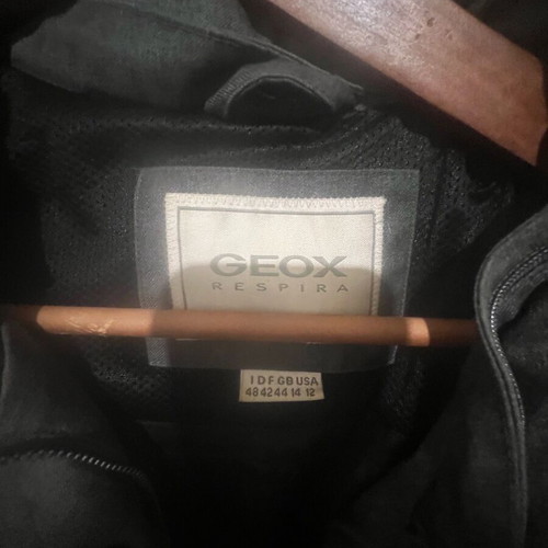 Geox thick jacket like new, unisex, gray with large pockets