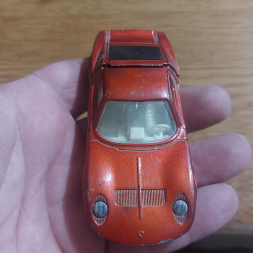 Lesney Speed Kings Matchbox K-24 Lamborghini Miura Orange diecast used