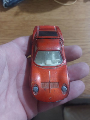 Lesney Speed Kings Matchbox K-24 Lamborghini Miura Orange diecast used