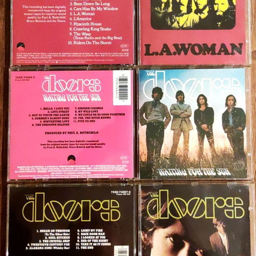 The Doors CD set like new including L.A. Woman and Waiting for the Sun