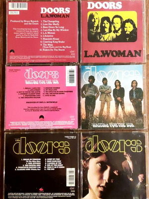 The Doors CD set like new including L.A. Woman and Waiting for the Sun