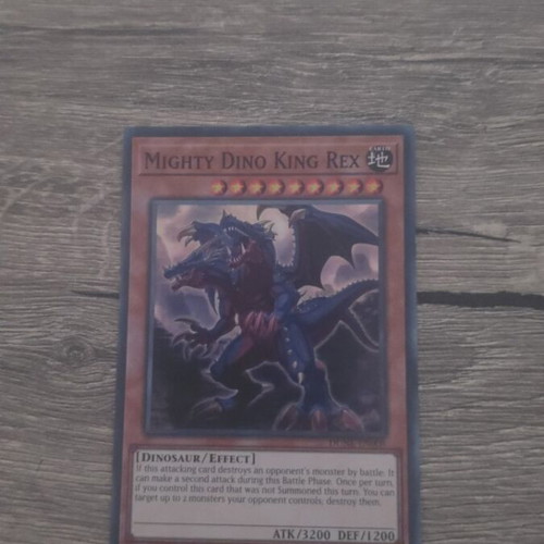 Mighty Dino King Rex Yu-Gi-Oh! card