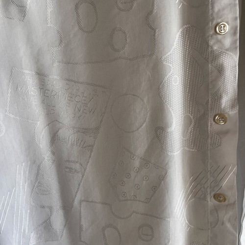Cotton shirt with comic like new, size S