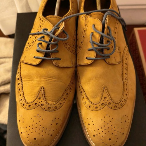 Oxford Gant shoes no 45 suede like new brown