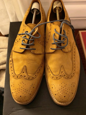 Oxford Gant shoes no 45 suede like new brown