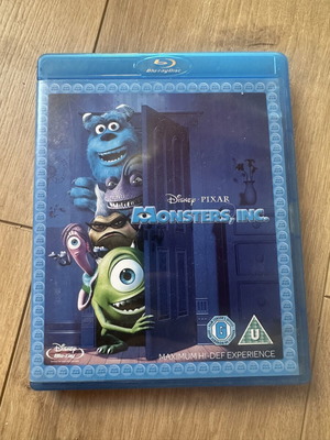 Monsters Inc Blu-Ray употребяван με αγγλικούς υπότιτλους