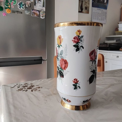 Vintage flower vase from 1960s like new