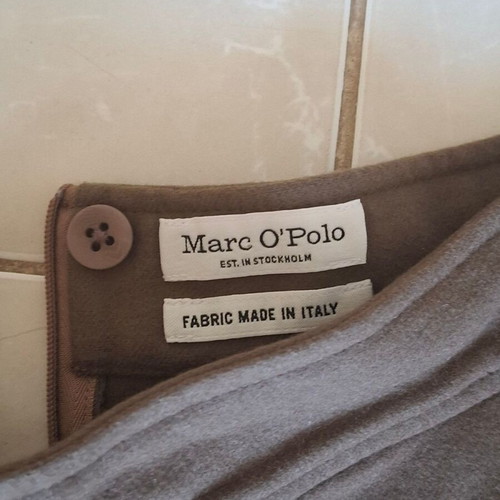 Marc O'Polo A-line wool skirt like new, brown - olive