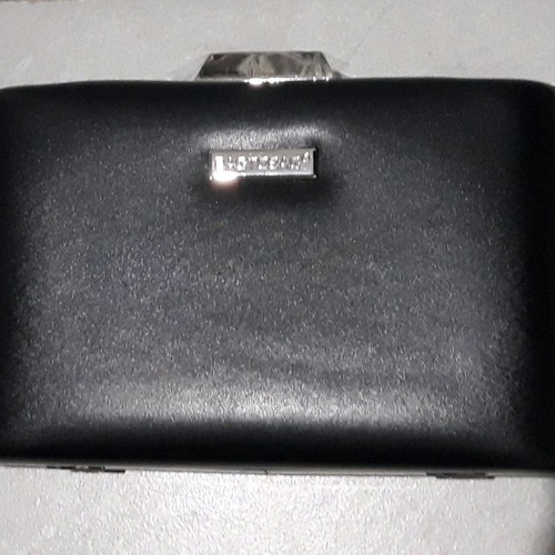 Bag to Bag Γυναικείο τσαντάκι χειρός μαύρο καινούργιο με κούμπωμα και αλυσίδα