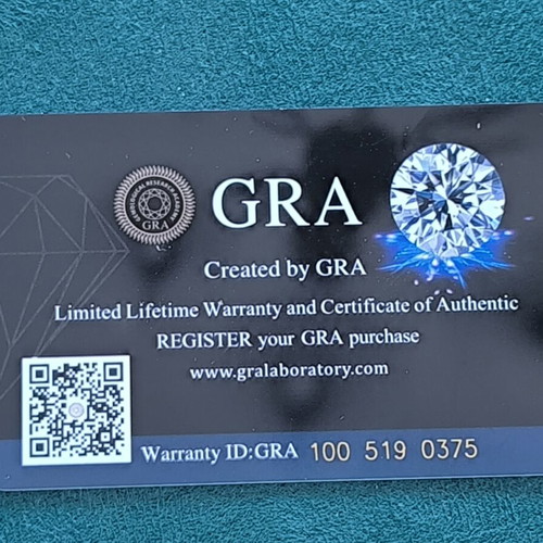 Moissanite Heart Cut 1.00ct D Color FL Certified GRA