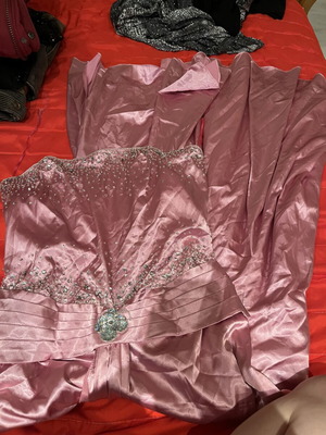 Long dress like new, pink, size M
