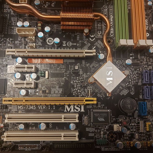 Μητρική MSI P35 Neo2-FIR (MS-7345) με CPU Core 2 Duo μεταχειρισμένη